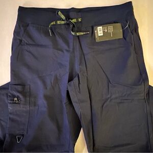Med Couture Activate Women's Scrub Pants, Size Medium, Navy Blue, NWT
